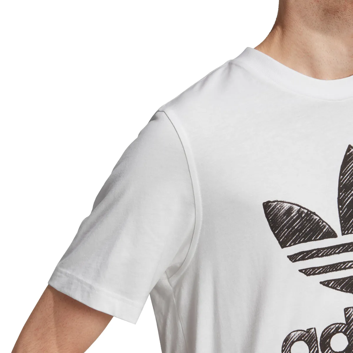 Adidas Men's Originals Hand Drawn Tee White