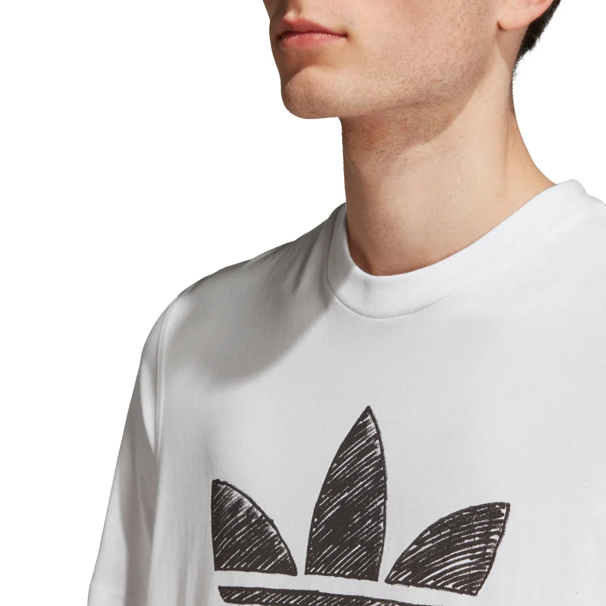 Adidas Men's Originals Hand Drawn Tee White