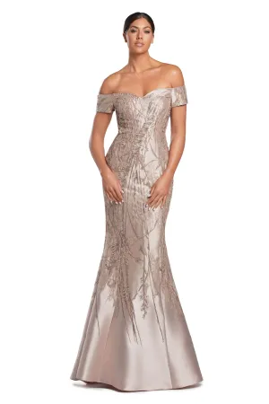 Alexander by Daymor - 2050 - Off-Shoulder Embellished Gown