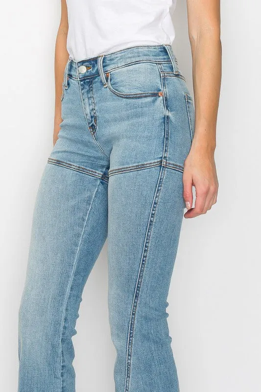Brianna High Rise Skinny Flare