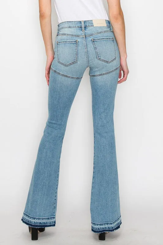 Brianna High Rise Skinny Flare