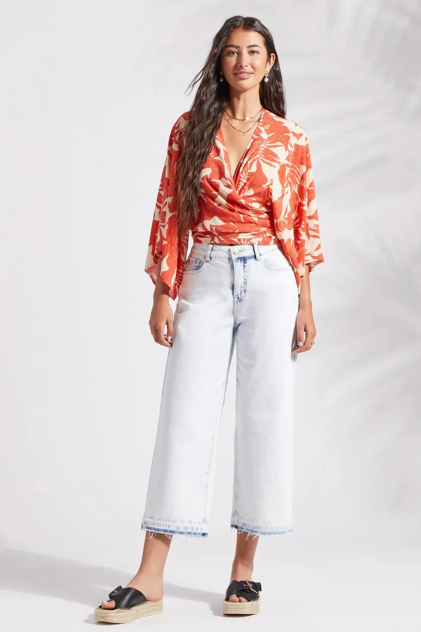 Brooke High Rise Wide Leg Crop Jeans