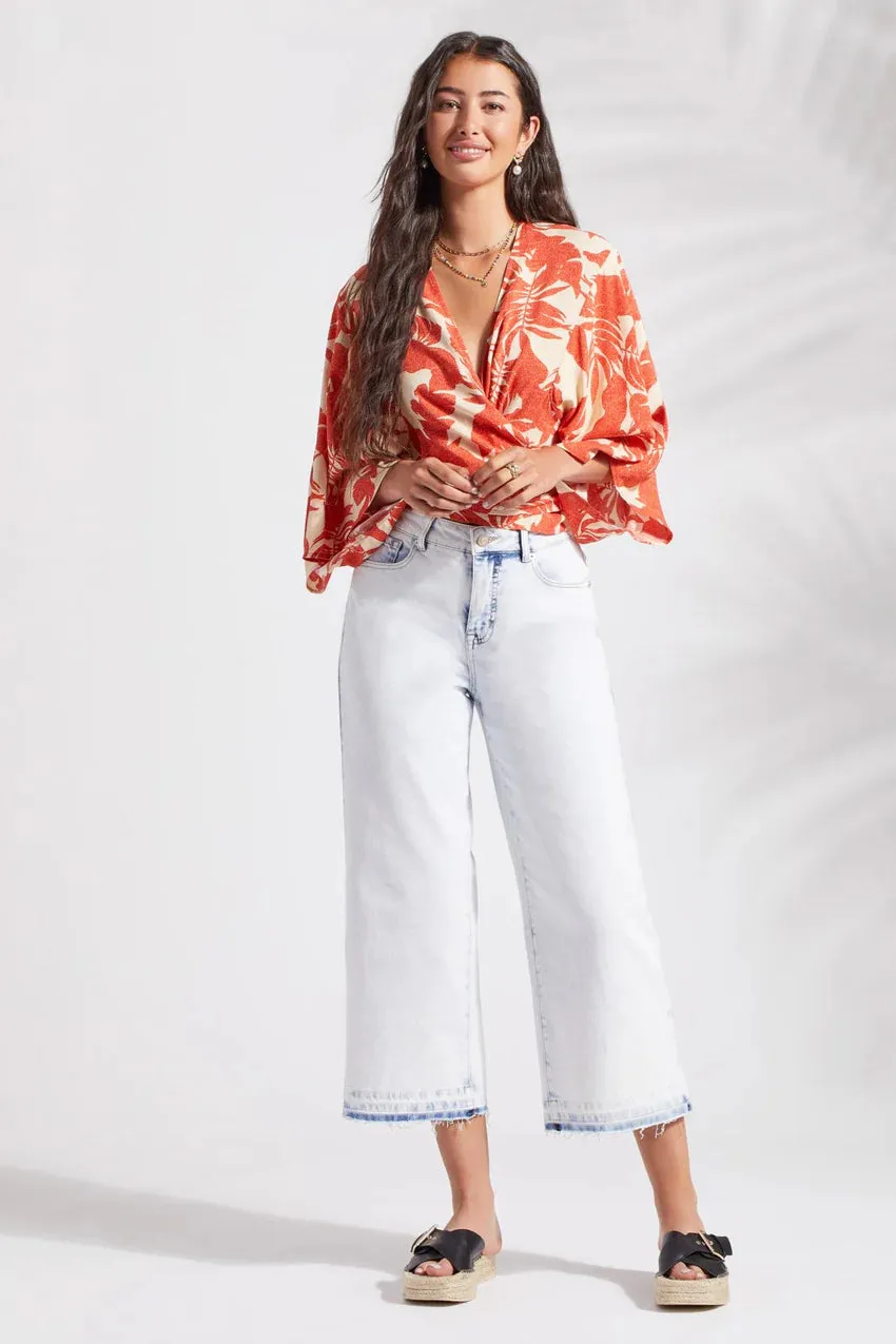 Brooke High Rise Wide Leg Crop Jeans