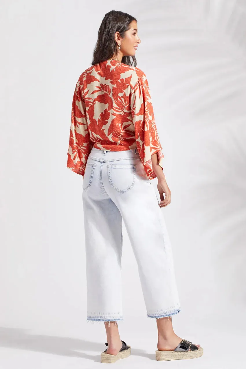 Brooke High Rise Wide Leg Crop Jeans