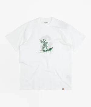 Carhartt Lucky Painter T-Shirt - White / Bonsai