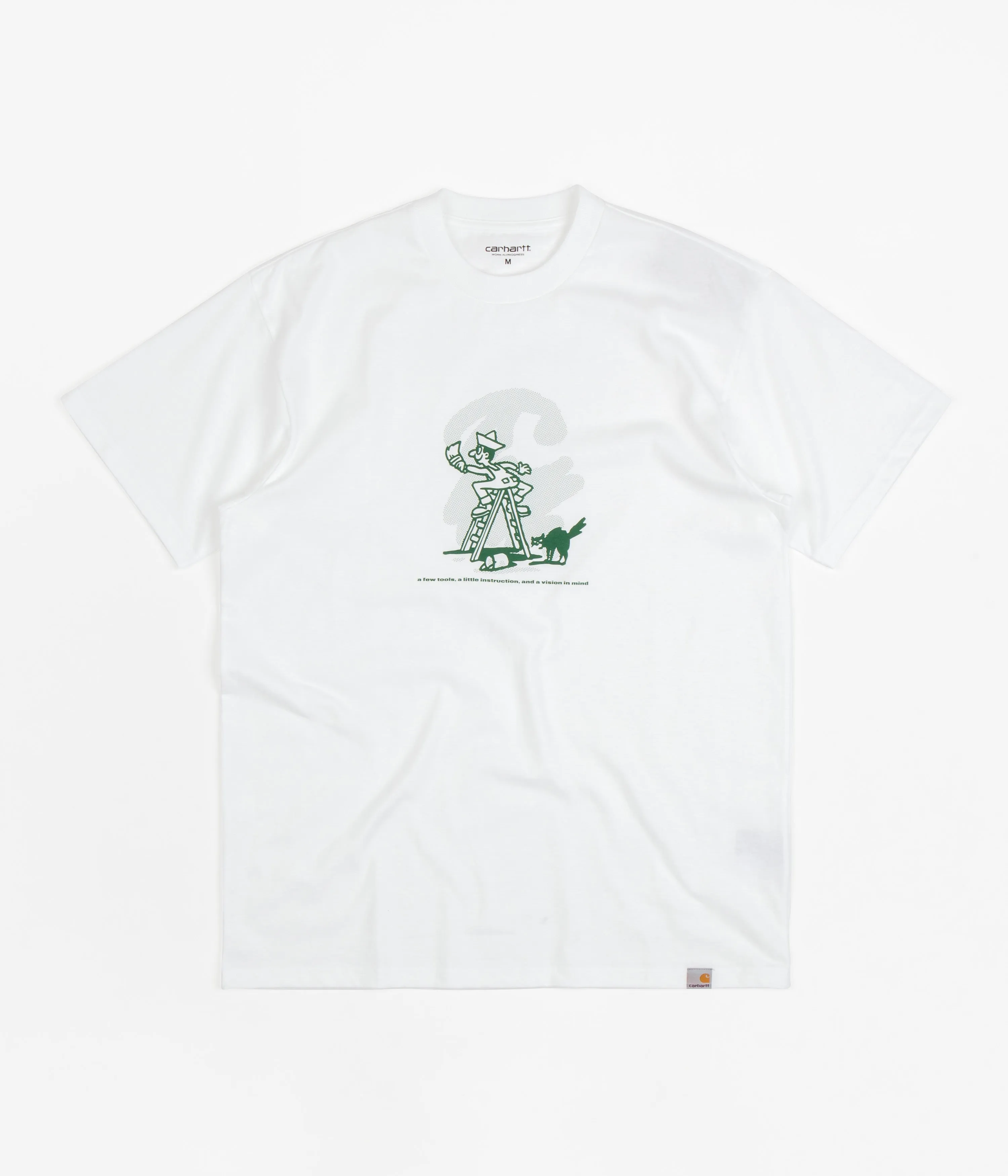Carhartt Lucky Painter T-Shirt - White / Bonsai