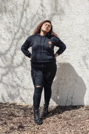 Destiny Crop Hoodie Sweatshirt