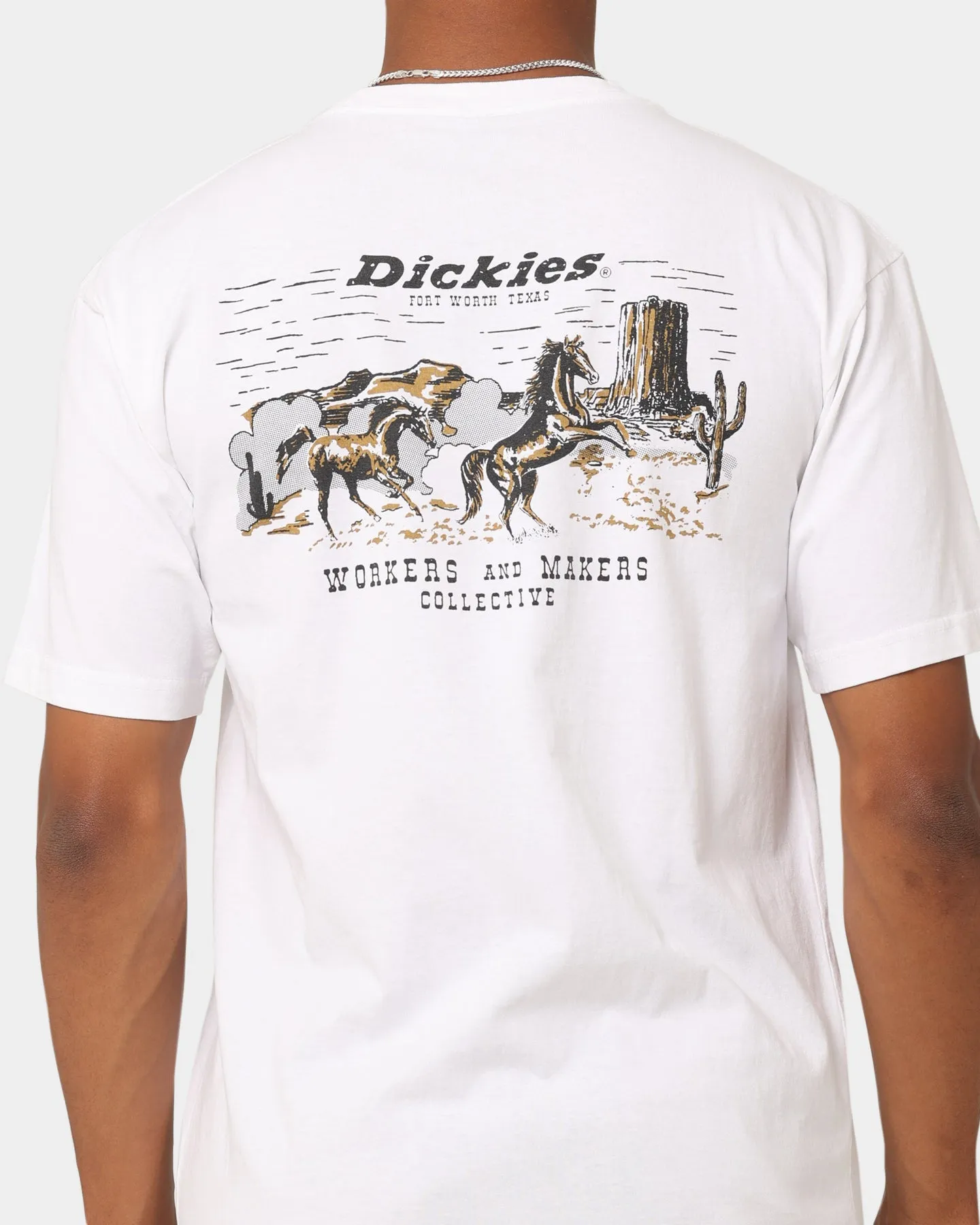Dickies Horses T-Shirt White