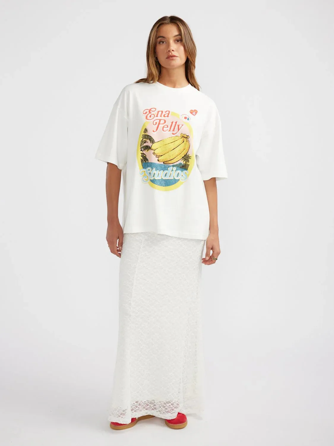 Ena Pelly - Banana Tee (Vintage White)