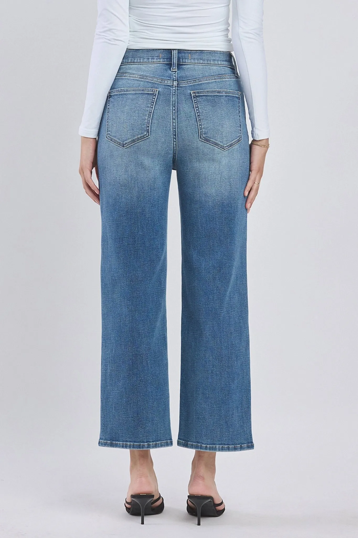 Eunina Dawn Wide Leg Jeans in Aliso