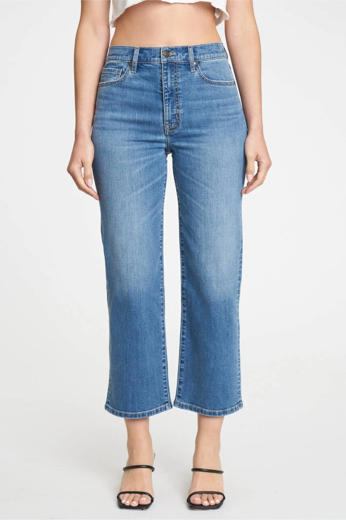 Eunina Dawn Wide Leg Jeans in Aliso