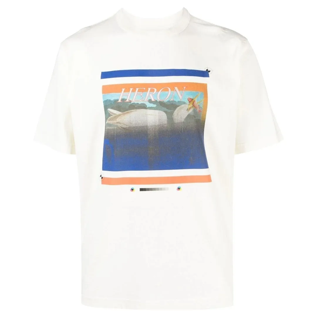 Heron Preston Misprinted White T Shirt