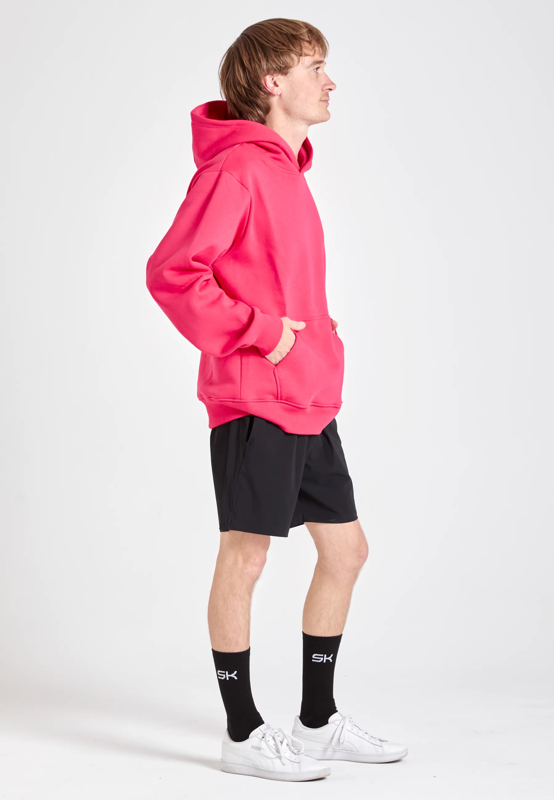 Hoodie unisex, pink