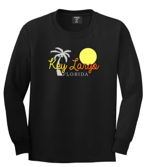 Key Largo Florida Souvenir Mens Long Sleeve T-Shirt