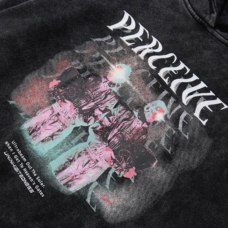 Men’s Vintage Print Hoodie – Retro Graphic Streetwear