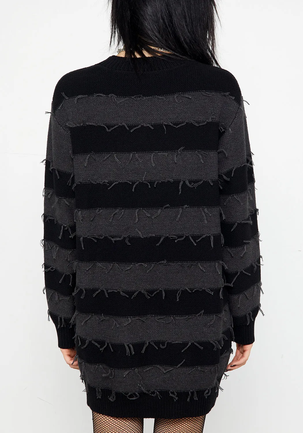 Nancy Stripe Oversized Sweater