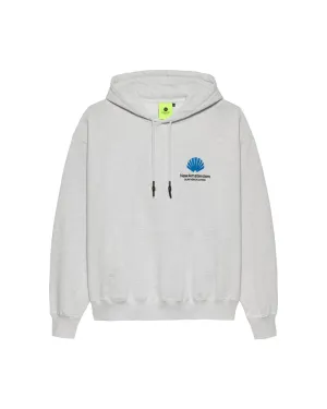 New Amsterdam Surf Association - Logo Hoodie - Grey Melange