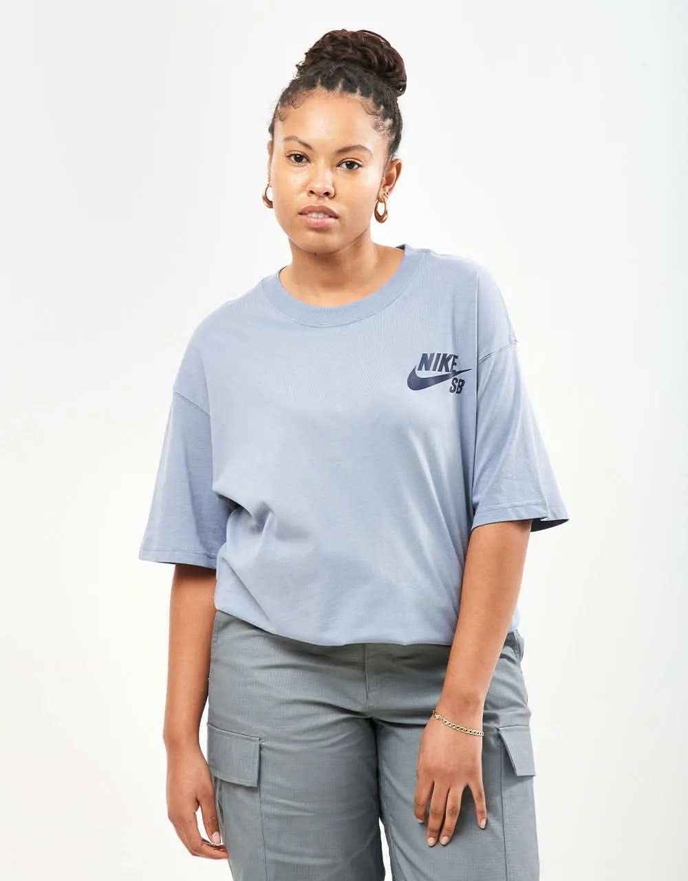 Nike SB Logo T-Shirt - Ashen Slate