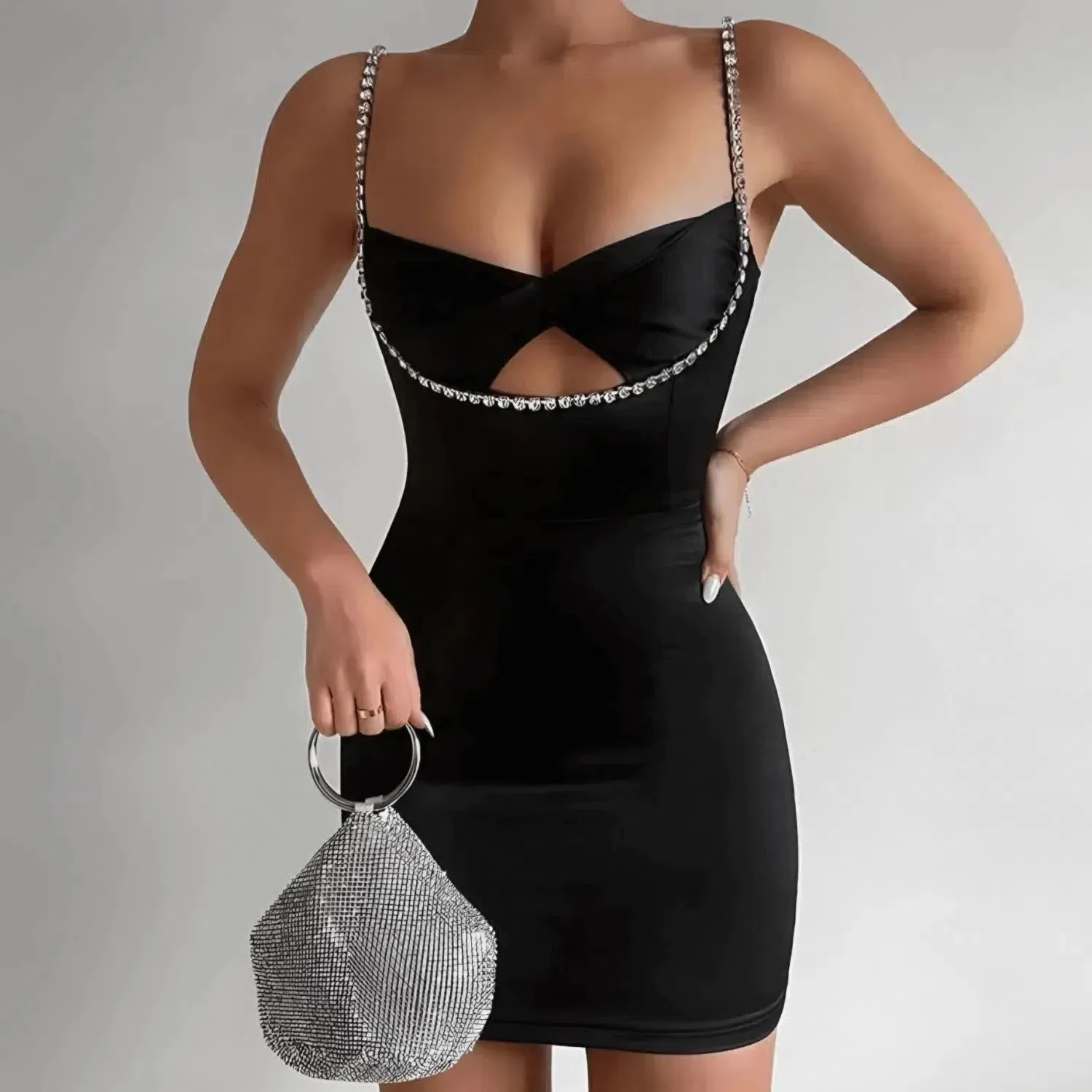 Pierina – Cutout detail – Sleek dress