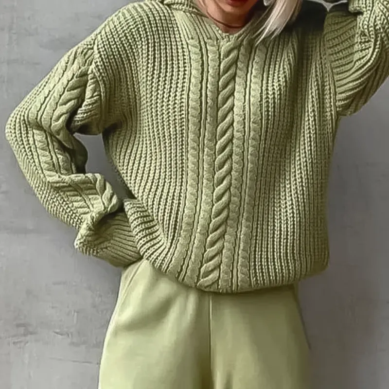 PULL EN MAILLE ÉPAISSE OPHELIA VELOURA™