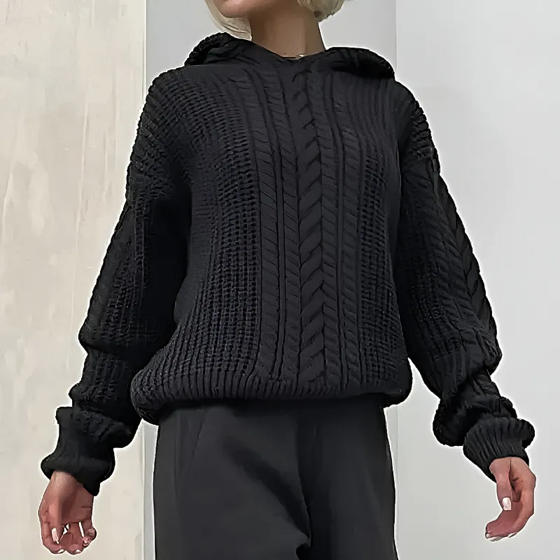 PULL EN MAILLE ÉPAISSE OPHELIA VELOURA™