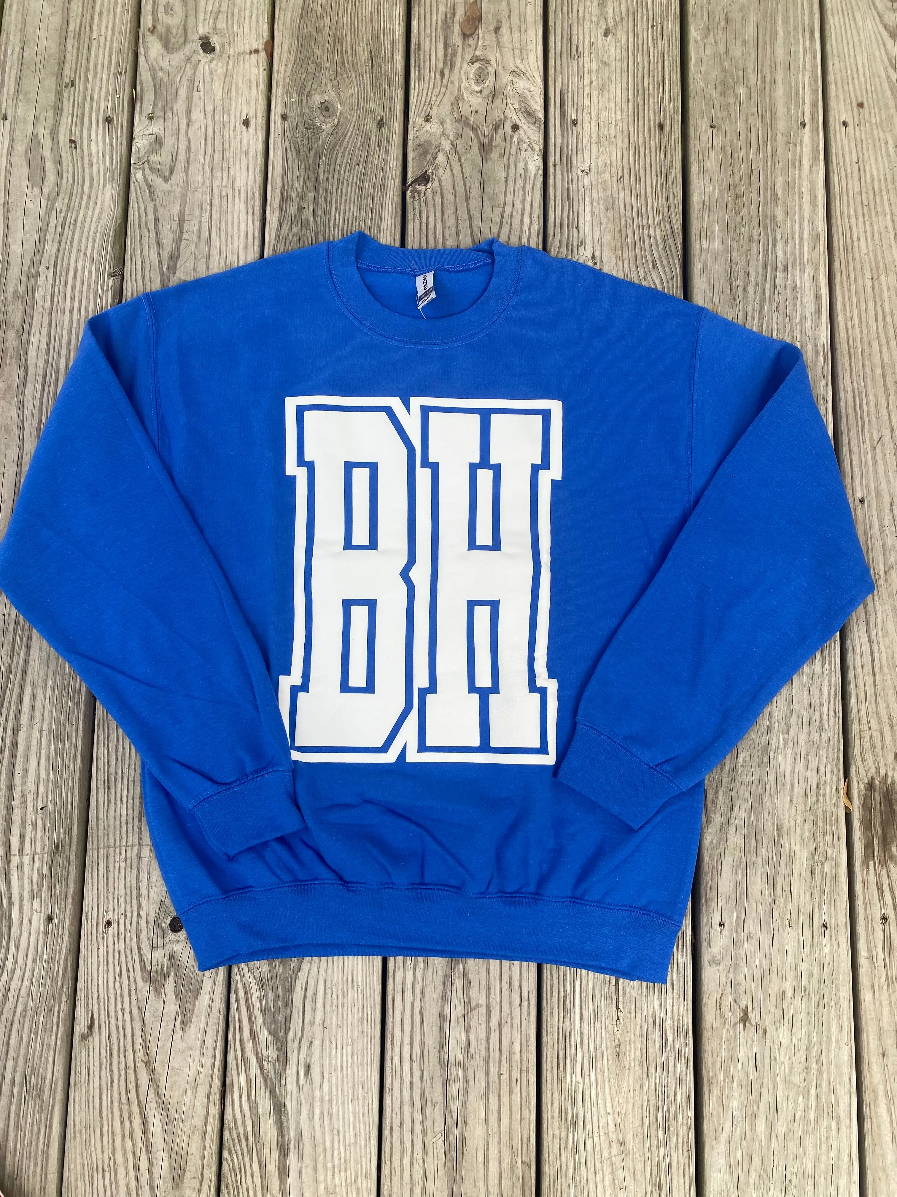 {RESTOCK} BH Varsity Letter Sweatshirt