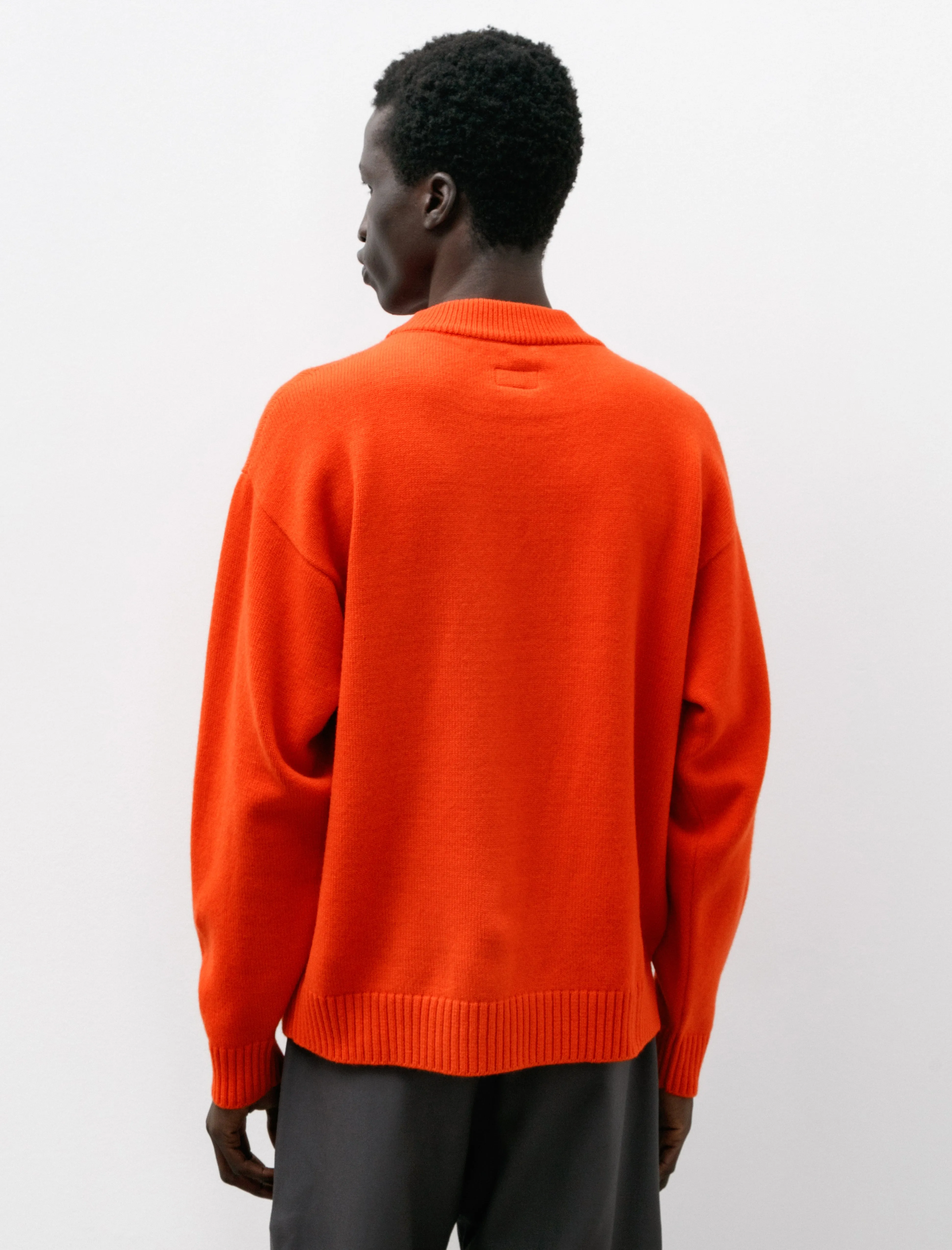 Source Sweater Merino Cashmere Orange