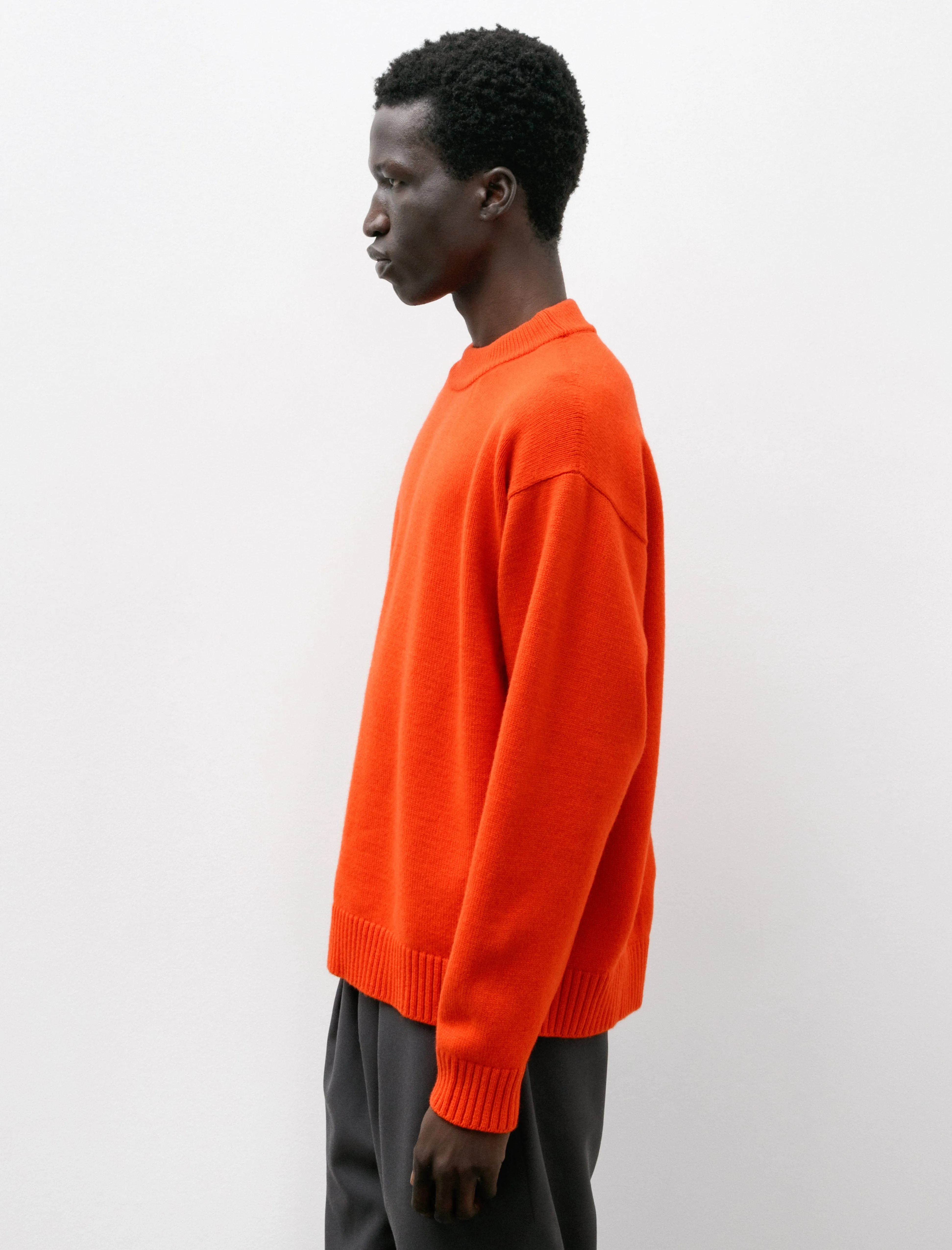 Source Sweater Merino Cashmere Orange