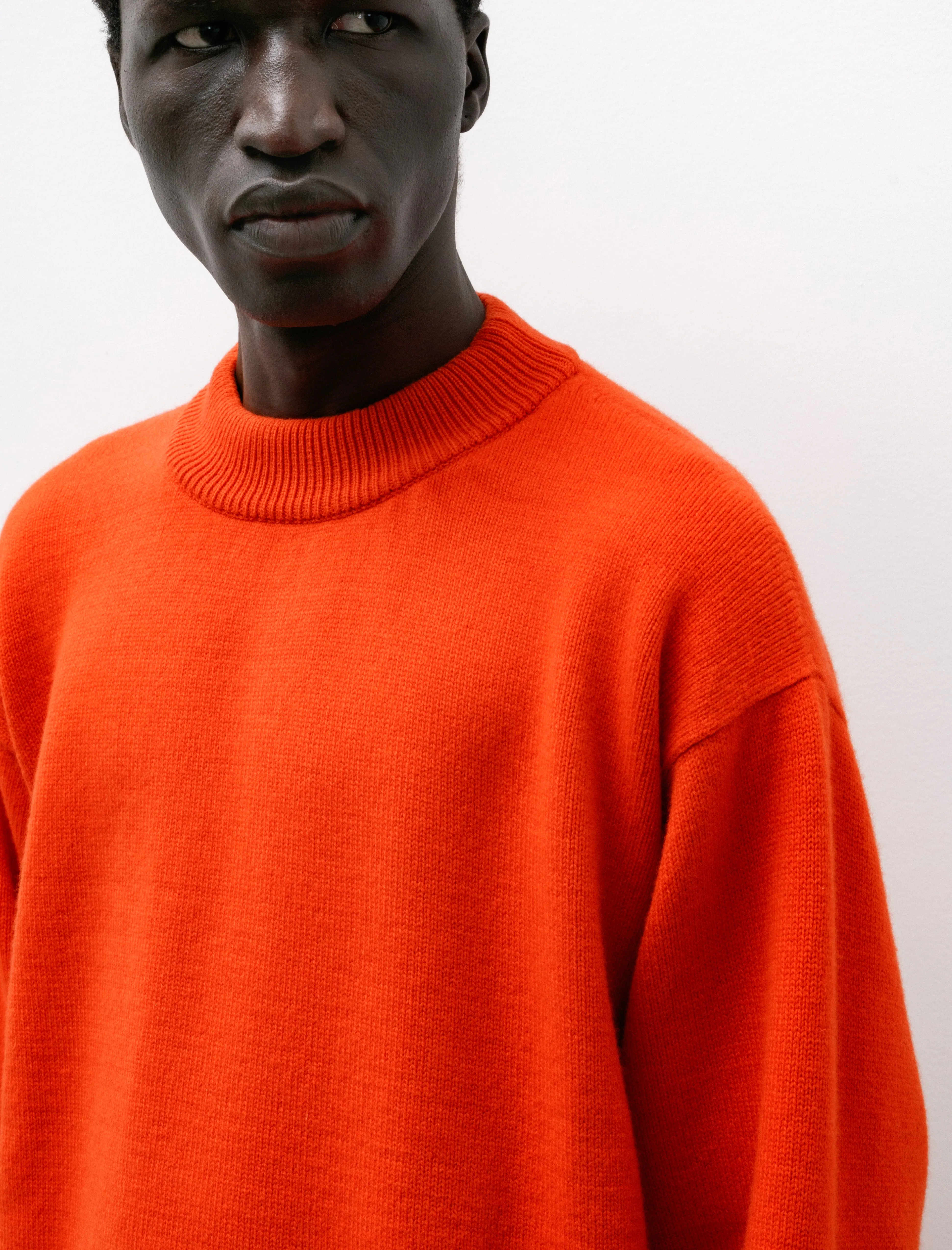 Source Sweater Merino Cashmere Orange