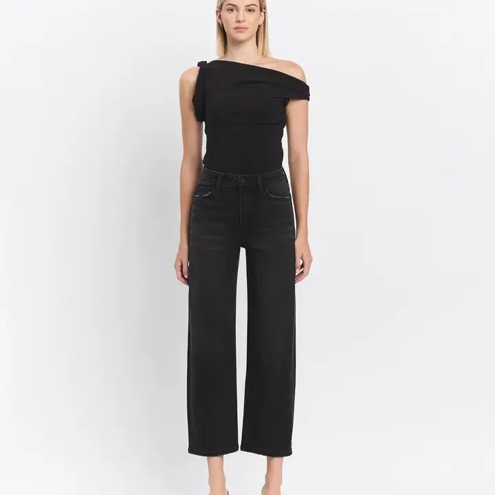 Super High Rise Wide Barrel Jeans