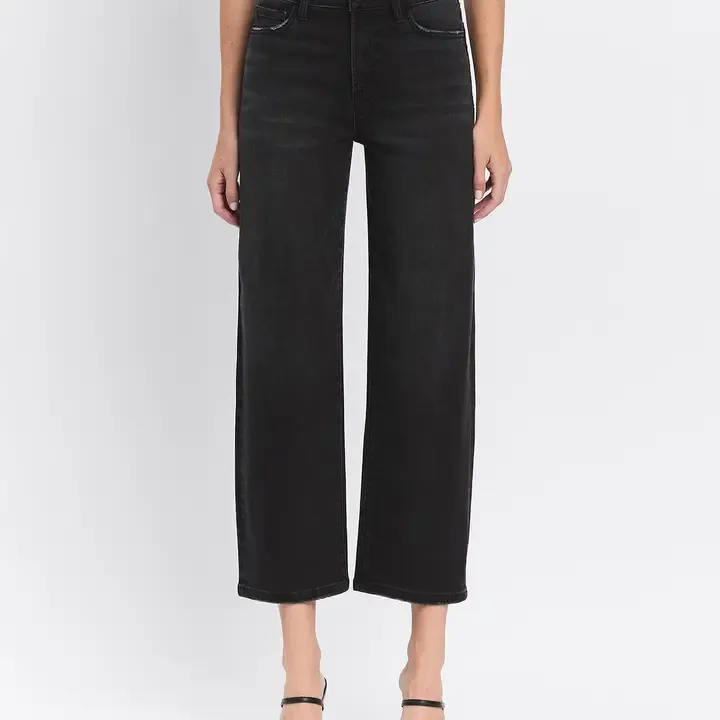 Super High Rise Wide Barrel Jeans