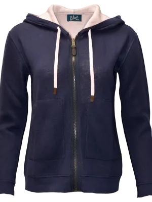 Women’s Pima Cotton Full Zip Reversible Hoodie