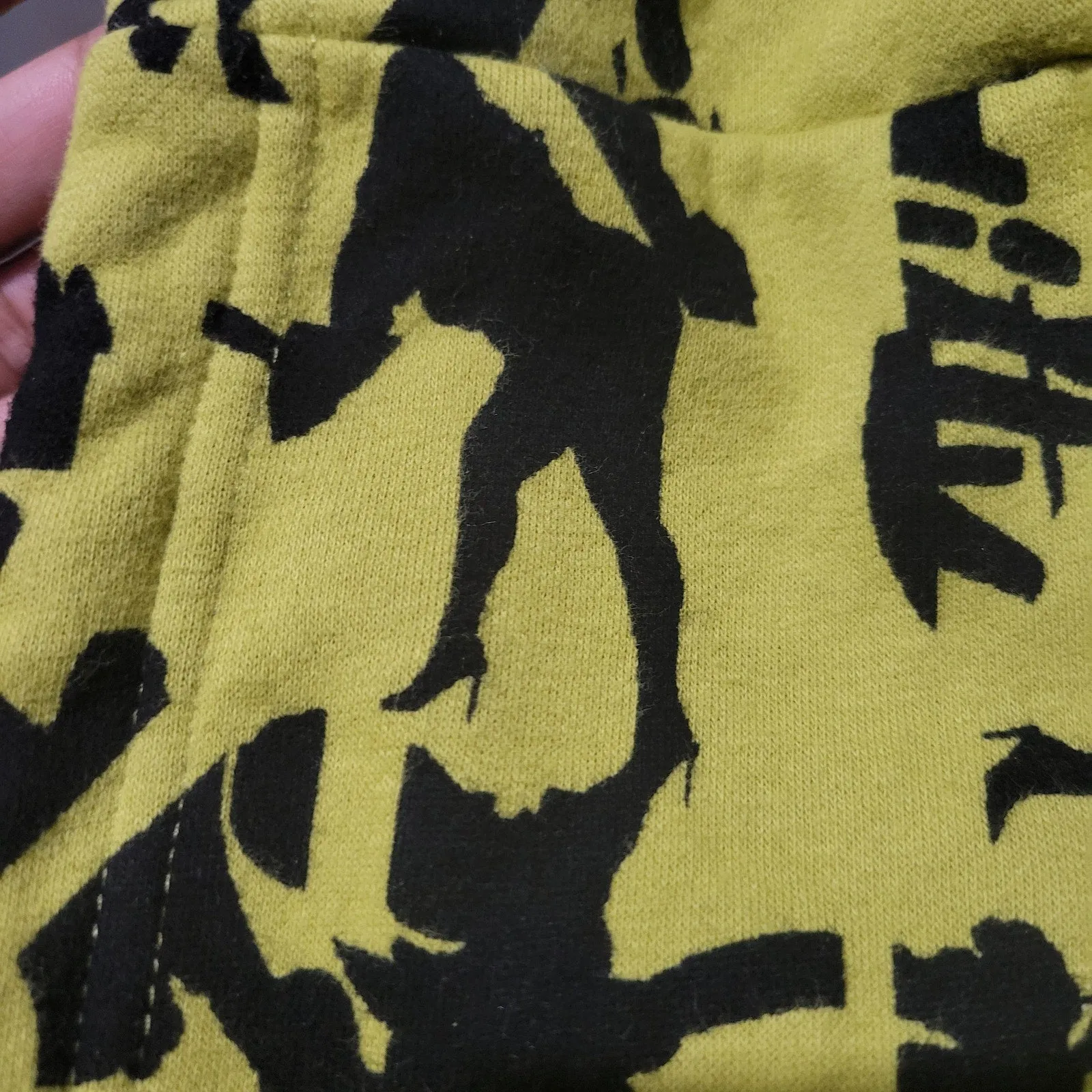 Yitty Major Label Oversized Hoodie Yellow Fleece Lizzo Sweatshirt Top Long Sleeves Hood Size Medium