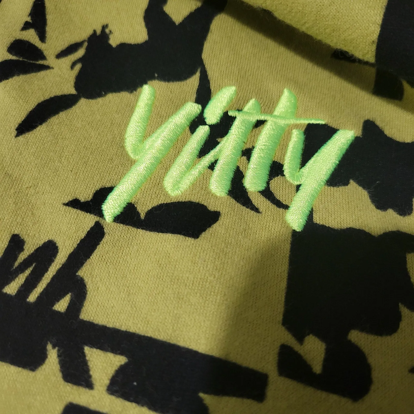 Yitty Major Label Oversized Hoodie Yellow Fleece Lizzo Sweatshirt Top Long Sleeves Hood Size Medium
